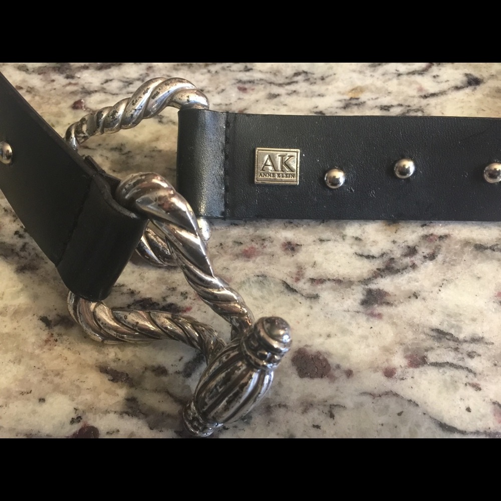 Anne Klein Genuine Leather Belt
